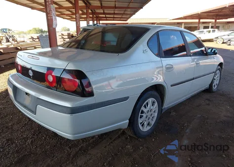 2004 Chevrolet Impala z USA, uszkodzony, nr VIN 2G1WF52E549334866